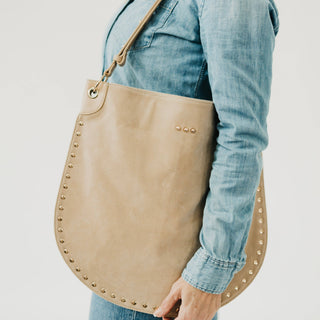 Rosalie Suede Hobo Bag