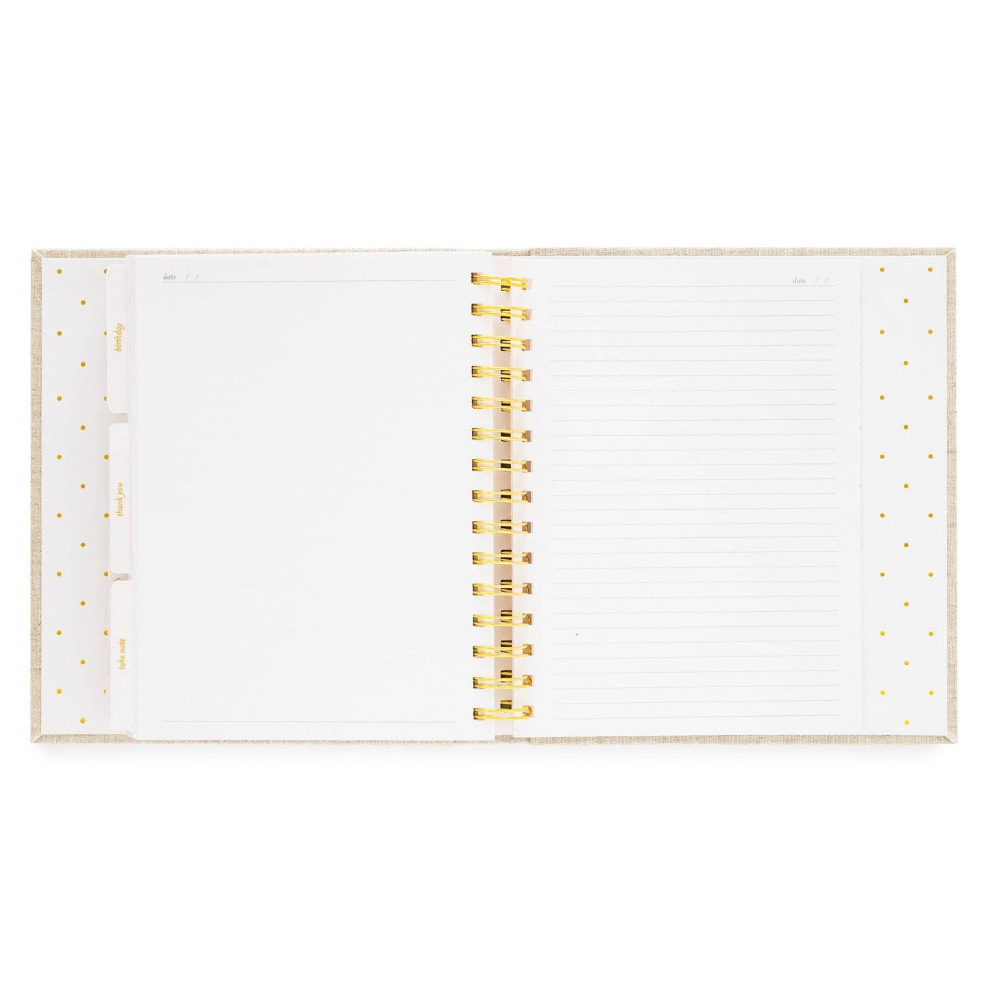 2026 Flax Floral Concealed Planner