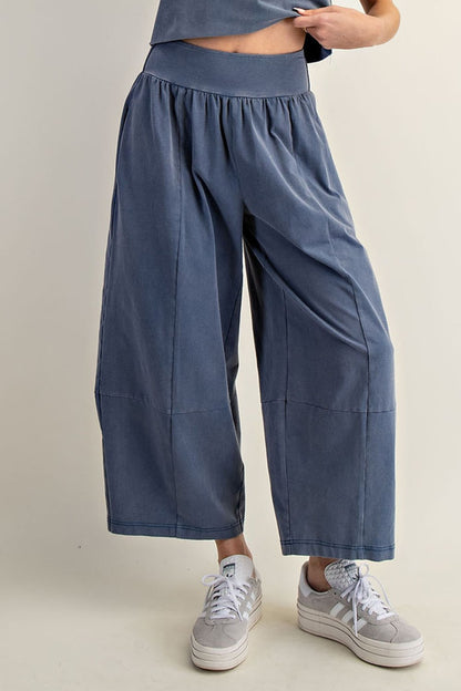 Blaire Washed Wide Leg Pants