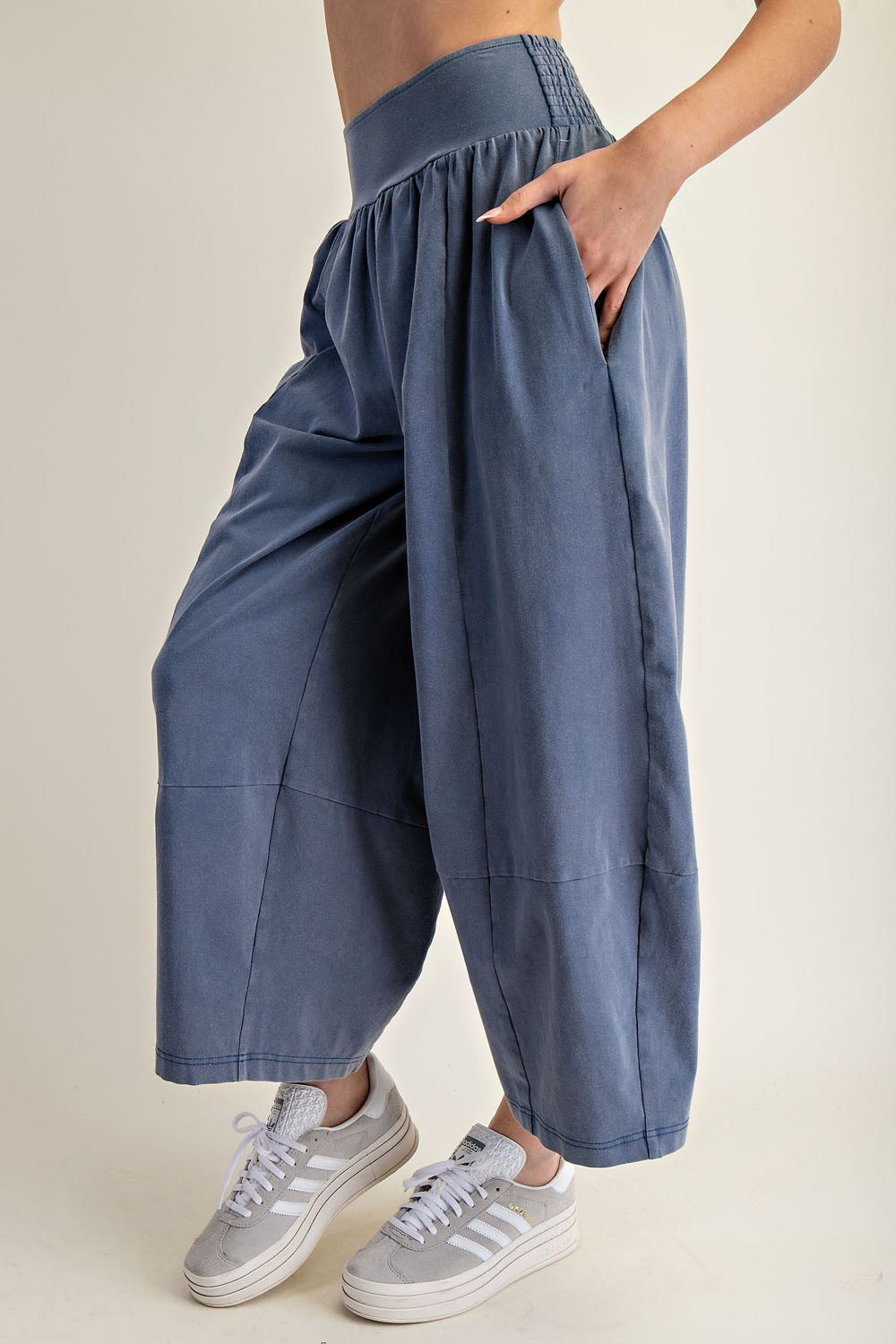 Blaire Washed Wide Leg Pants