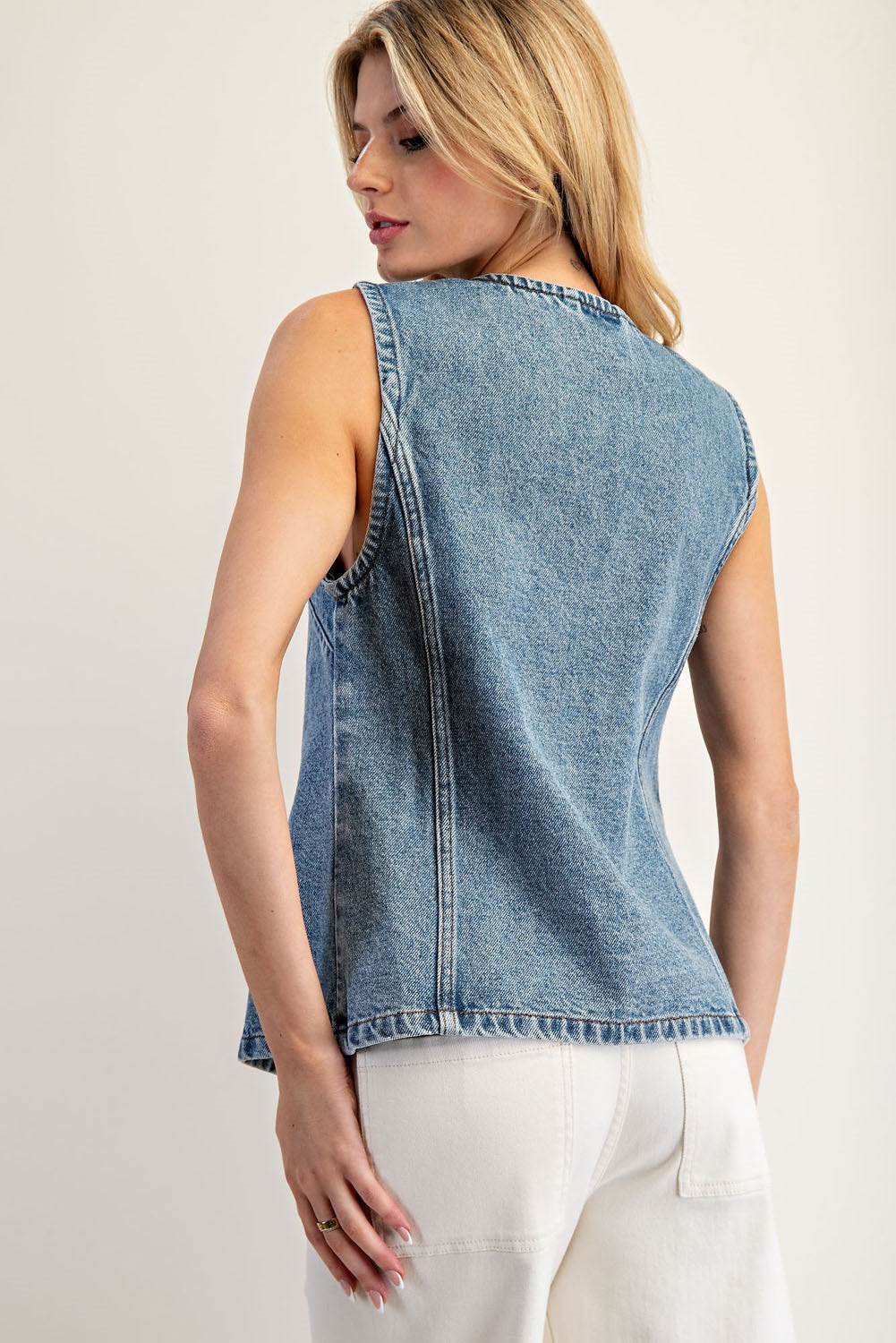 Callie Button Down Vest