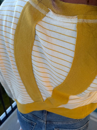 Hanna Striped Sweatshirt