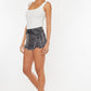 Ace Black Denim Shorts