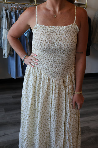Rae Floral Smocked Dress