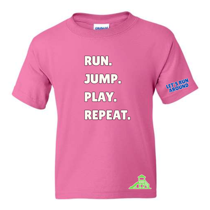 Run. Jump. Youth Tee