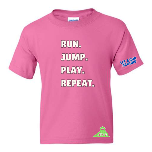 Run. Jump. Youth Tee
