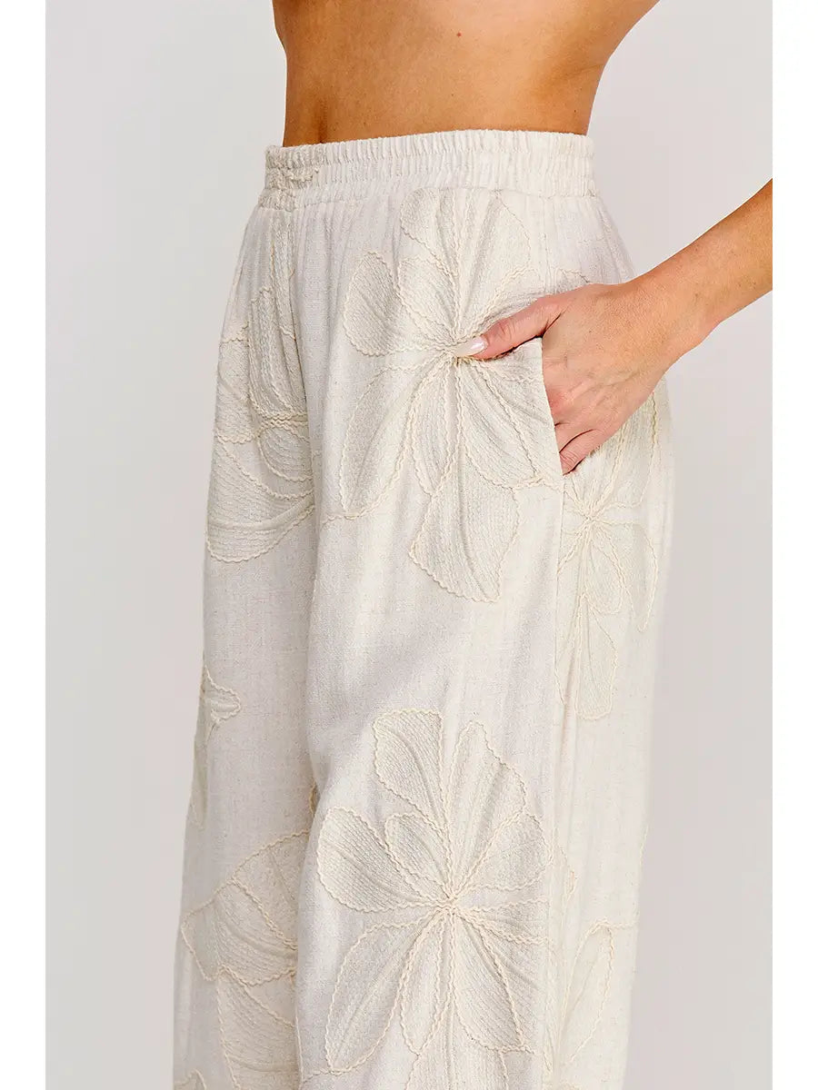 Maya Embroidered Pants