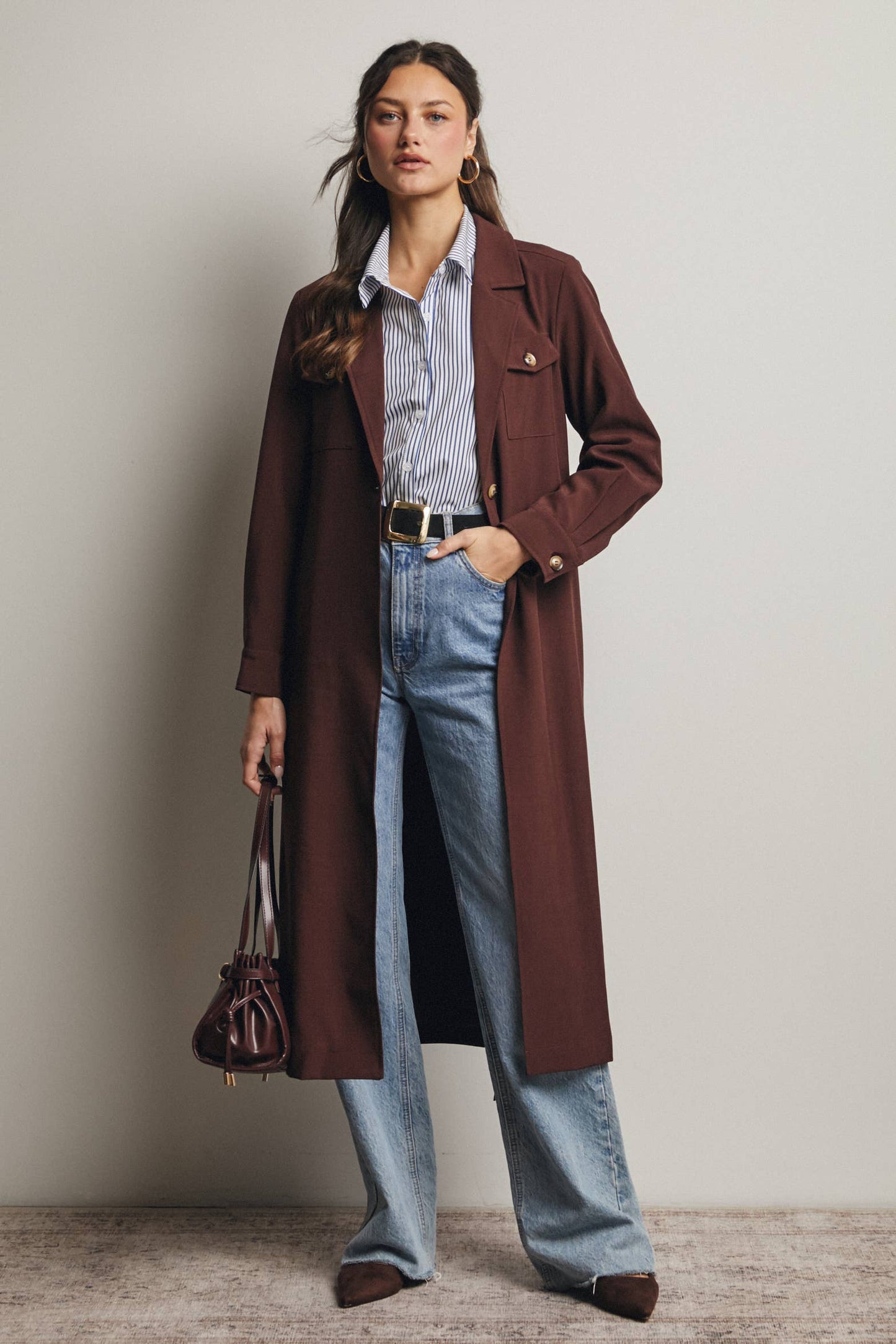 Margo Belted Trench Coat