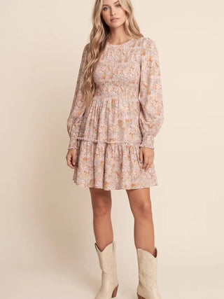 Aimee Long Sleeve Mini Dress