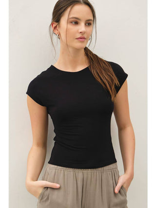 Every Day Cap Sleeve Top
