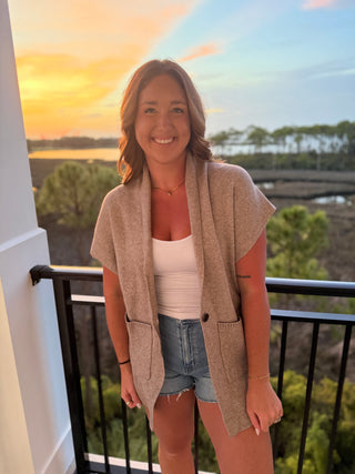 Marie Single Button Cardigan
