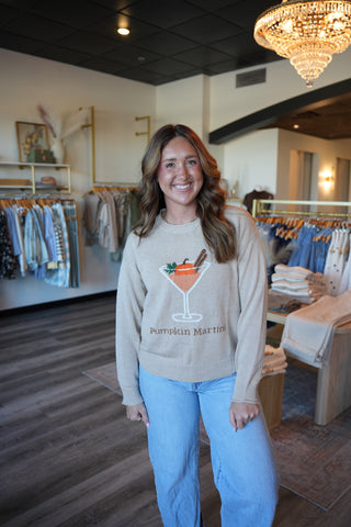 Margo Pumpkin Martini Pullover