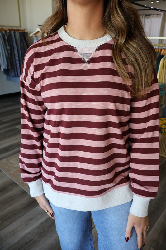 Jodine Color Contrast Crew