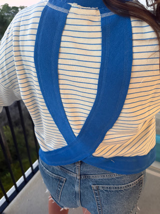 Hanna Striped Sweatshirt