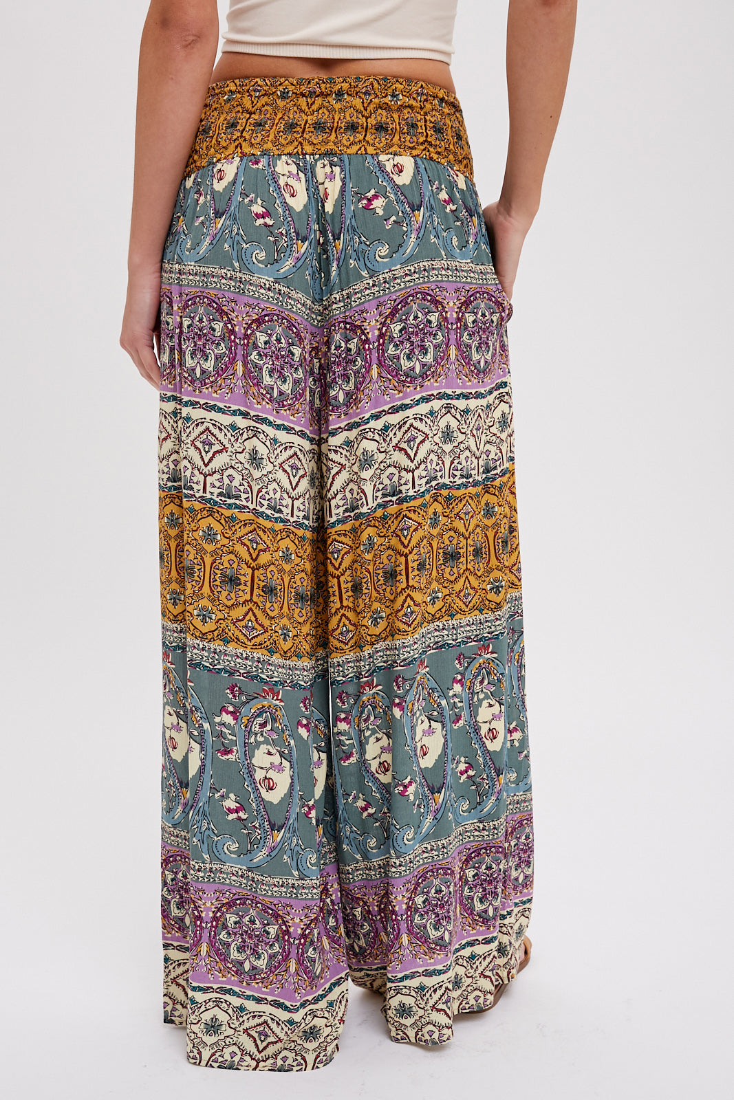Jenna Boho Wide Leg Pants