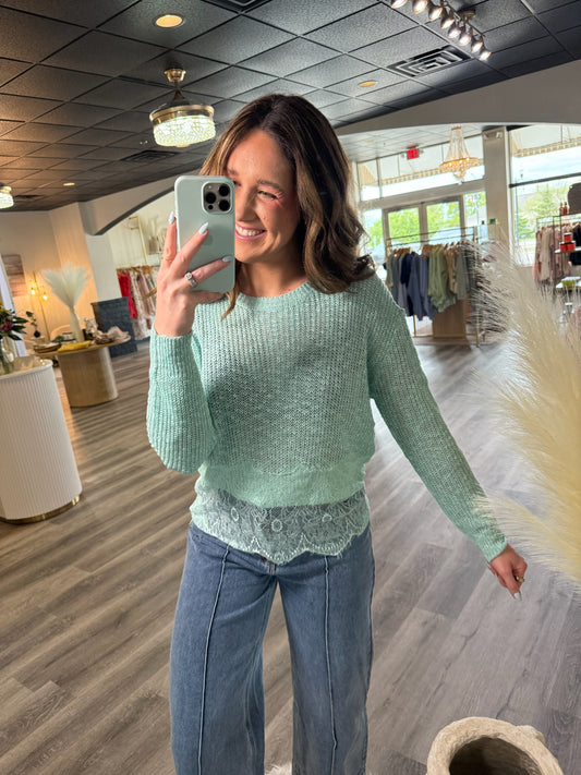 Emery Lace Top