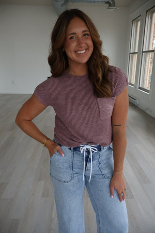 Kinsley Patch Pocket Top