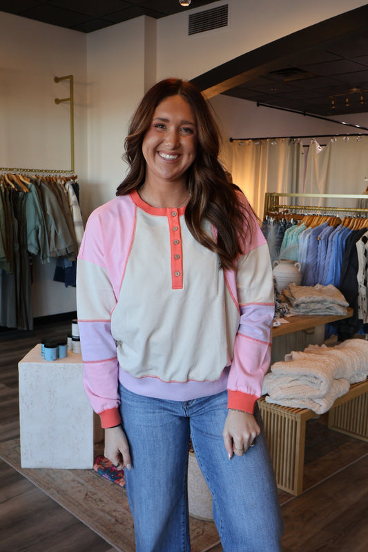 Tessi Henley Pullover