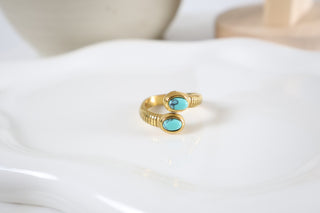 Turquoise Drift Ring