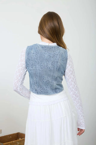 Freya Denim Vest