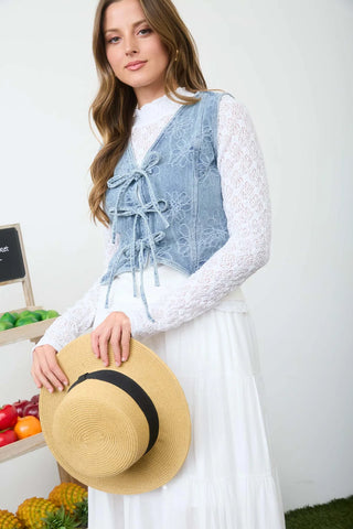 Freya Denim Vest