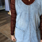Faith Denim Overall Dress