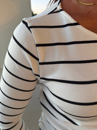 Jordon Striped Knit