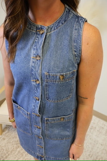 Kiara Denim Dress