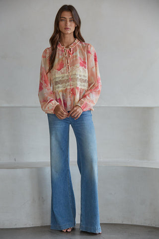 Maria Floral Top