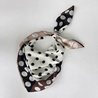 Betty Polka Dot Square Scarf