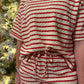 Marnie Striped Short Sleeve Short Set