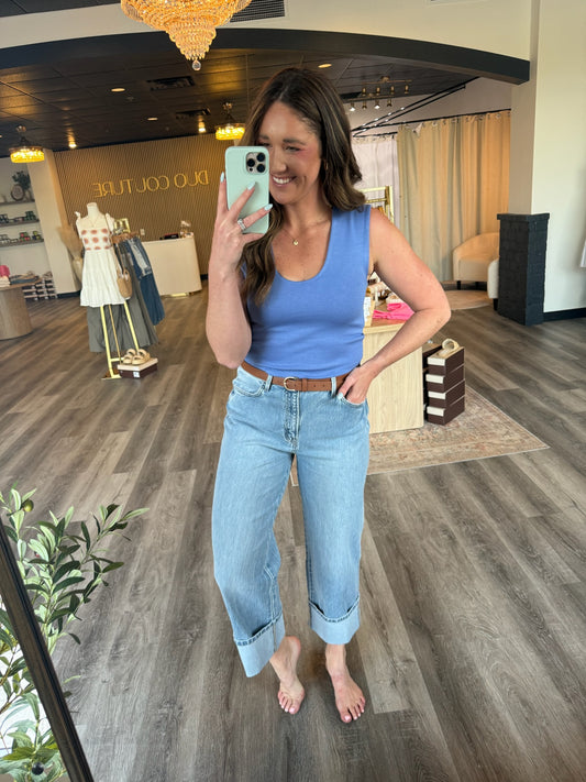 Cam Cuffed Jeans