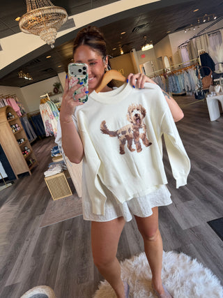 Doodle Knit Pullover
