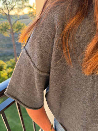 Karissa Boxy Knit Crew