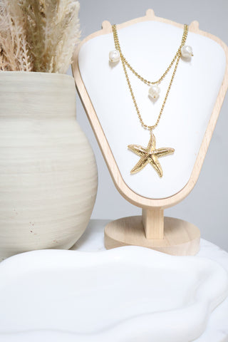 Starfish Stack Necklace