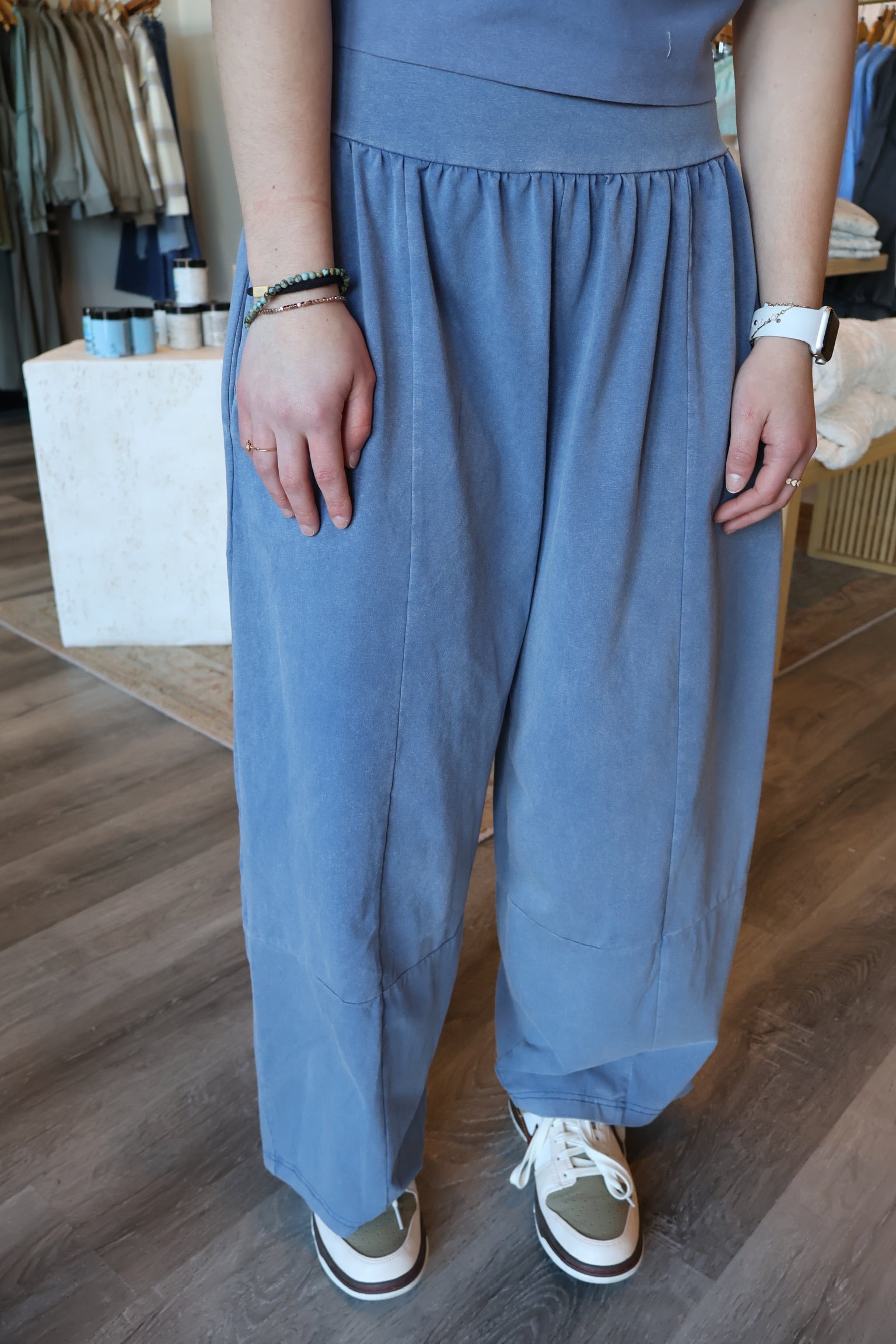 Blaire Washed Wide Leg Pants