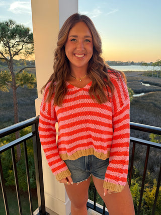 Shay Striped Pullover