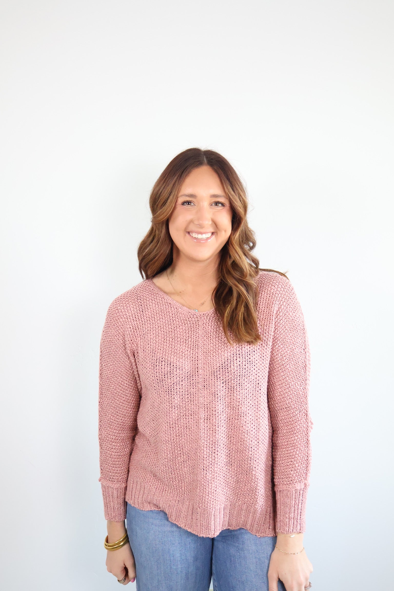 Noelle Reverse Seam Sweater