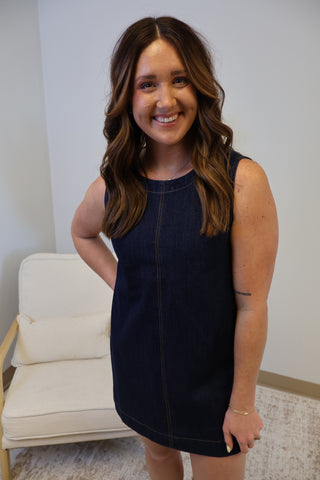 Stella Denim Mini Dress
