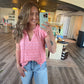Bee Ruffle Top