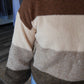 Jeanette Color Block Sweater