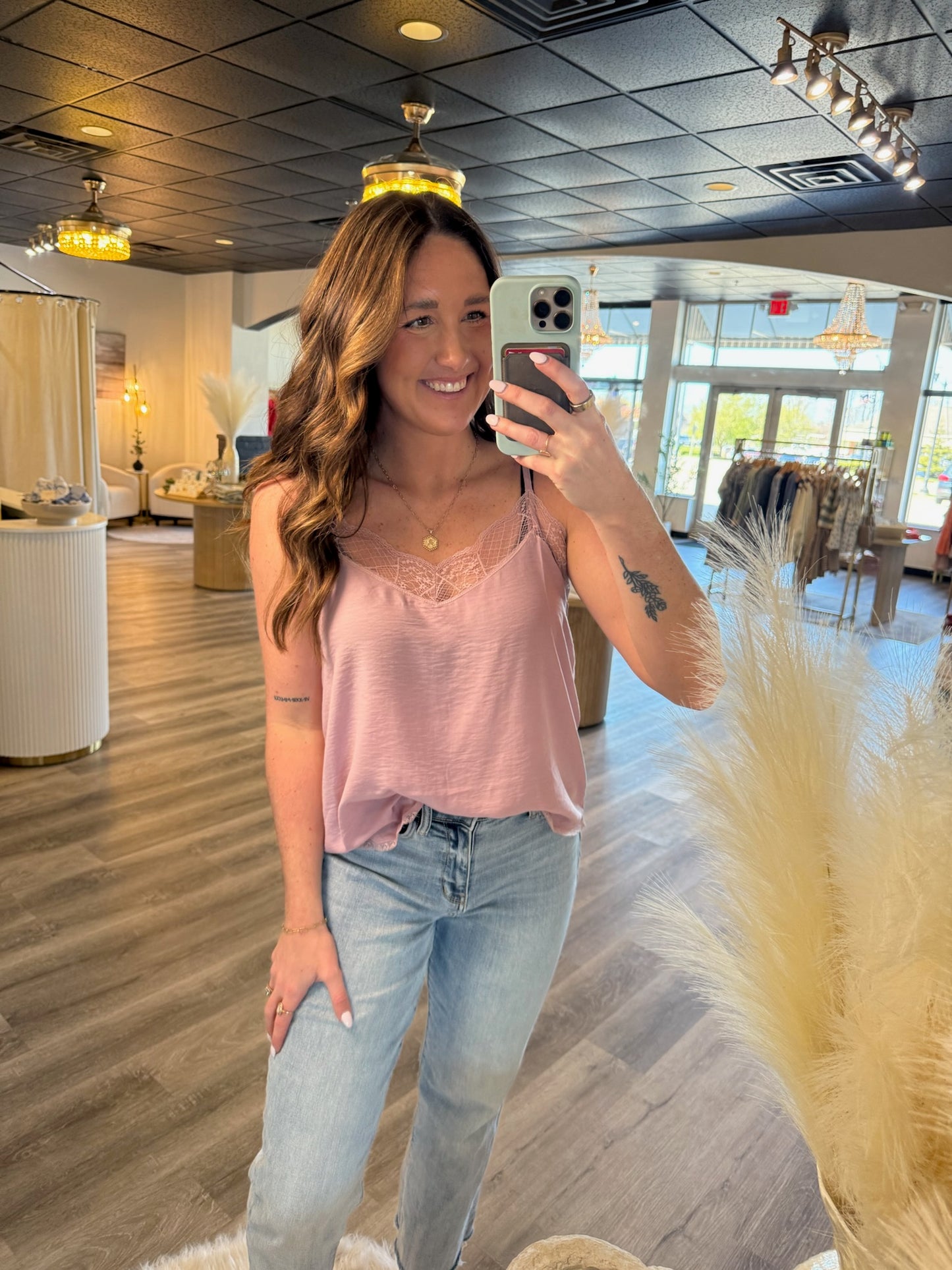 Rochelle Lace Tank