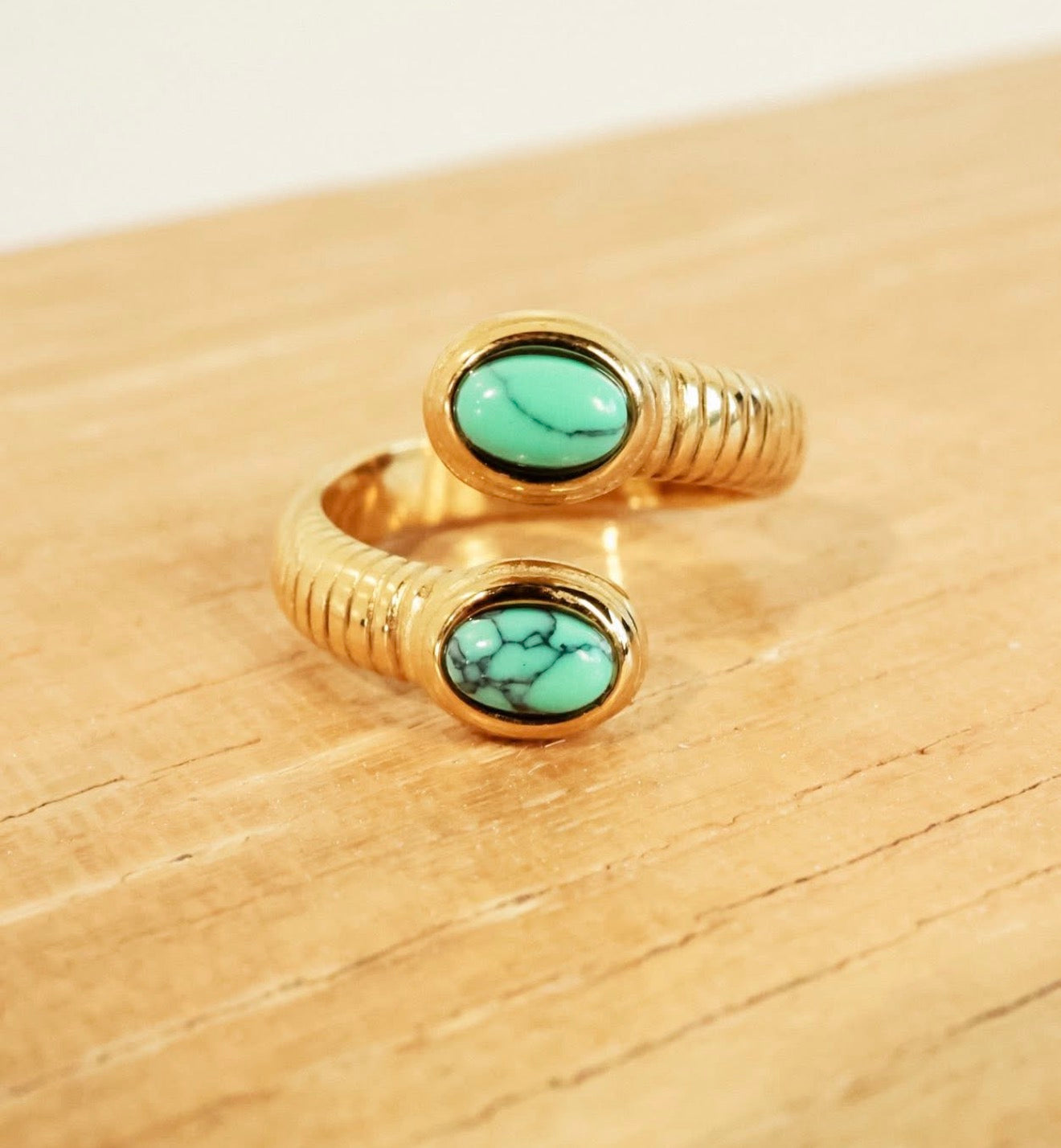 Turquoise Drift Ring