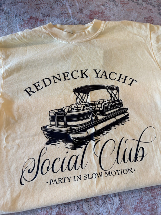Redneck Yacht Club Tee