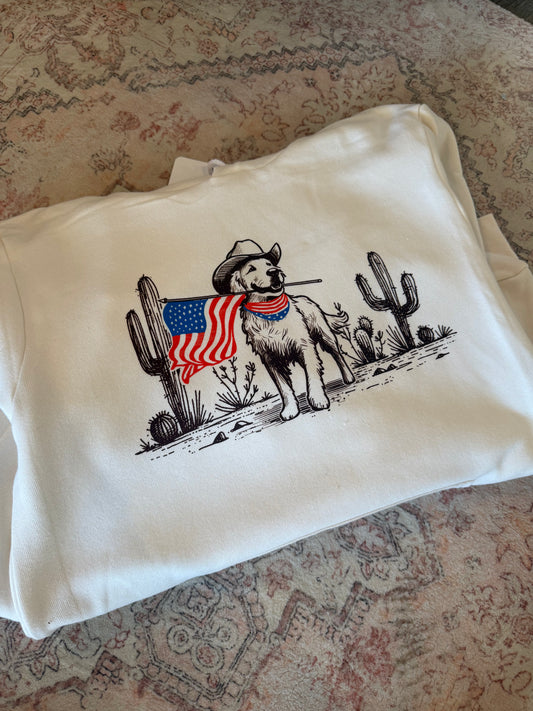 Patriotic Pup Hoodie