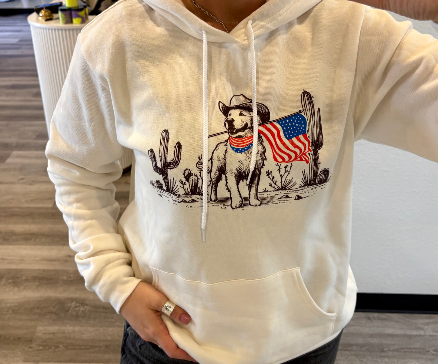 Patriotic Pup Hoodie