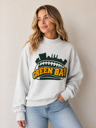 Green Bay Football Mockneck