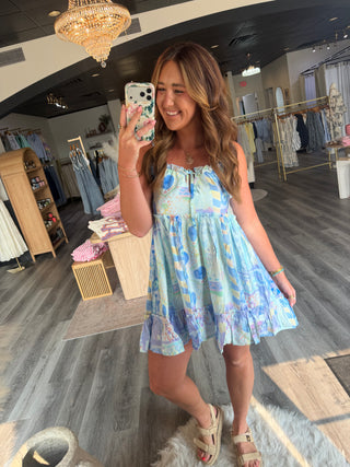 Ashlyn Floral Mini Dress