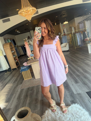 Christie Ruffle Mini Dress