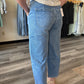 Sydney High Rise Elastic Waistband Jeans